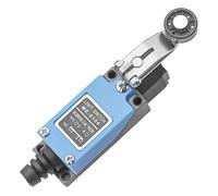 2-Pack Momentary Limit Switch Micro Switch with Roller Lever Arm 6A 250V 1NO 1NC ME-8104