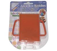 2-PACK Mommys Helper Juice Box Buddies Holder for Juice Bags and Boxes, Color...