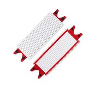 2 Pack Mop Heads Replacement Compatible with Vileda 1-2 Spray Mop Refill Microfibre Pads, Grey