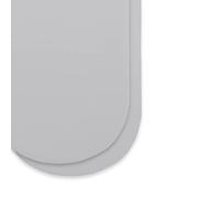 Snuz Moses Basket/Pram 2 Pack Fitted Sheets - Grey