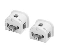 2 Pack Motion Plus for Wii, TechKen Motion Plus Adapter Compatible with Wii Remote Controller