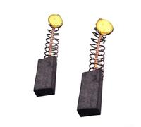 2-Pack Motor Brushes 6x8x14mm for Intermittent Motors | Fixes poor motor performance, restores electric brake function, fits most power drills, carbon fiber mix