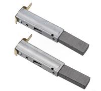 2 Pack Motor Carbon Brushes Replacement Part for 30/60/70/80/90L Industrial Vacuum Cleaners, Vacuum Cleaner Carbon Brushes Spare Part