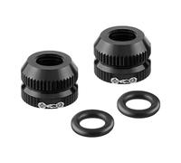 2 Pack Multi-Purpose Bicycle Valve Nuts Efficient Hermetic Nuts Personality Core Long Distance Cycling Commuter Bicycle Necessities