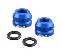 2 Pack Multi-Purpose Bicycle Valve Nuts Efficient Hermetic Nuts Personality Core Long Distance Cycling Commuter Bicycle Necessities