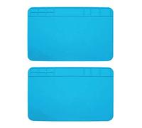 2-Pack Multi-Purpose Work Station Soldering Mat for Watch Phone Laptop Repair