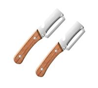 2 Pack Multifunctional Vegetable Peeler Stainless Steel Kitchen Peelers for Fruit Apple Potato Carrot Ultra Sharp Veggie Slicer Tool for Home Meal Prep and Camping Cooking