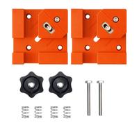 2 Pack Multipurpose 90 Degree Clamps Suitable for Wood Joinery & Fastener Installation Cabinetmaking Furniture Assembly Pocket Hole Joinery Clamps