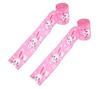 2 Pack Multipurpose Ribbon Gift Wrapping Ribbon Decorating Tools Perfect for Various Events Like Easter Wedding Decorations Easter Bows