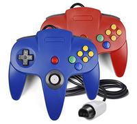 2 Pack N64 Controller, iNNEXT Classic Wired N64 64-bit Gamepad Joystick for Ultra 64 Video Game Console