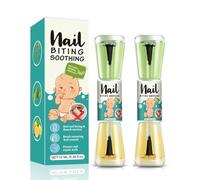 2 Pack Nail Biting Prevention for Kids, Stop Biting Nails for Children & Adults, Anti Nail Biting Polish, Thumb Sucking Deterrent, Say Goodbye to Nail Biting, Protect & Repair 2 in 1 Double Effect