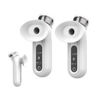 2 Pack Nano Eye Mist Sprayer, Eye Steamer for Dry Eyes, Handheld Sprayer Atomizer, Dry Eye Steamer, Facial Steamer for Skin, Warm Compress USB Rechargeable Eye Moisturizer and Soother