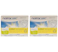 (2 Pack) Natracare Organic Applicator Tampons Regular - 100% Cotton with Cardboard Applicator | 16 Count | 32 Tampons Total