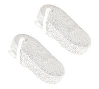2 Pack Natural Lava Pumice Stones - Reusable Callus Remover & Exfoliating Tool for Feet Hard Skin, Cracked Heels & Body Care | Pedicure Foot File Scrubber for Men & Women (Oval)