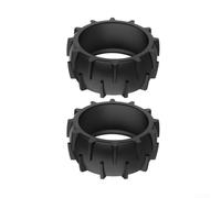 2-Pack Natural Rubber Wheels for Dreame A1 for a2 Mowers 2-Pack(2pcs)