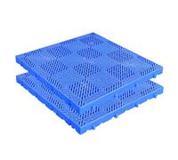 2 Pack NestabPlastic Pallets Waterproof BreathabStorage Grids for Basement Garden Patio Durab for Efficient Space Management