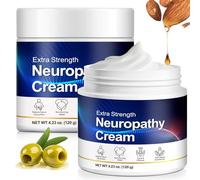 2 Pack Neuropathy Pain Relief Cream Extra Strength for Soothing Feet, Legs, Back, Joints, Muscles, Nerve Aches, Deep Hydration, with Rosemary, Lavendar, Natural Formula, Gentle & Fast-Absorbed|120g