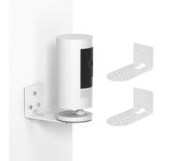 2 Pack No-Drill Wall Mount for Ring Indoor Cam (2nd & 1st Gen), Metal Adhesive Camera Holder with Strong VHB Tape, Stable Anti-Drop Security Bracket - Easy, Damage-Free Installation