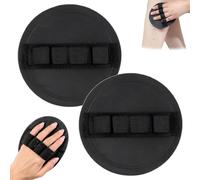 2 Pack, No-Pain Exfoliating Bath Scrubber Pads, Gentle Body Scrub