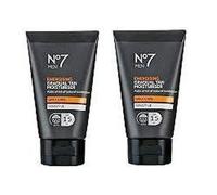 (2 PACK) No7 Men Energising Moisturiser SPF15 x 50ml & No7 Men Energising Gradual Tan Moisturiser SPF15 x 50ml