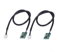 2 Pack Non-Contact Liquid Level Sensors DC 5V, Capacitive Water Level Switch Modules With NPN Output, Paste-On Design For Plastic