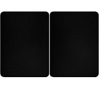 2 Pack Non Slip Car Dashboard Mat PU Magic Car Pad, Anti-Slip Sticky Phone Holder Pads 6.3x2.8in Heat Resistant Dash Pads for Mobile Phones, Radar Detectors,No Glue, Washable, Leaves No Residue