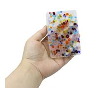 2 Pack Non-Sticky Fidget Toys - Silicone Picky Party Pad Stone Picking Pocket Pads - Sensory Toys for Skin Pickers & Dermatillomania
