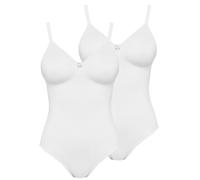 2 Pack Non-wired Bodysuit Basic by Susa 6412 34-42 B-D 3 colours