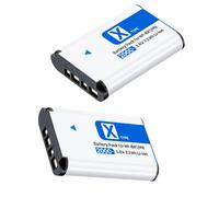 2 Pack NP-BX1 Battery, 2000mAh High Capacity Replacement Battery for Sony ZV-1, Cyber-Shot DSC-RX100, DSC-RX100 II/III/M4/M5/M6/M7/Ⅳ/Ⅴ/Ⅵ/Ⅶ/VA, DSC-RX100M II, HDR-CX405 Camera