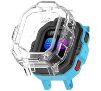 (2 Pack) NTidea Case Cover Compatible with TickTalk 5 Smart Watch, Smartwatch Accessories Protector Case Soft TPU Shock Proof Scratch Resistant Cover Ultra Thin Protector Shell Bumper, Clear