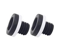 2 Pack Odour Proof Rubber Seal and Leak Seal Public Toilet Care Easy Installation for Toilet Flange