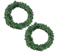 2 Pack of 7.5m/ 24.6Ft Ivy Garland, Fake Vines with Lifelike Leaves, Realistic Aesthetics, Artificial Ivy Garlands for Wedding Decor, Party Venue, Home Wall and Cafe Ambiance