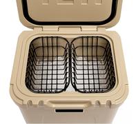 2-Pack of Cooler Baskets for YETI Roadie 24 - Wire Cooler Racks for YETI Roadie 24 - Compatible with YETI Accessories, YETI Cooler Locks, YETI Ice, and YETI Cooler Accessories