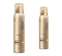 2 Pack of Dove DermaSpa Summer Revived 48 hours Active Moisturisation Fair to Medium Body Mousse 150ml