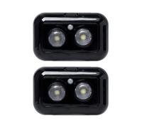 2-Pack of Safe Lights with PIR Motion Sensor Light Activation - Two Light Units with Adjustable and Rotatable LED Lens for Directional Lighting Inside Your Safe, Cabinet, or Locker