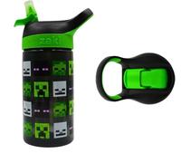 2 Pack Of Unisex Mine craft Mob head Drinks Gaming Bottle - 450Ml - Brand New