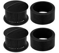 2 Pack of Washable Filters for Bissell For PowerForce and For Helix Bagless, Includes Foam and Inner Pleated Filters