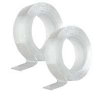 2 Pack Of Waterproof Invisible Nano Tape With Reusable Adhesive, 3Cm Wide & 3M Long, Suitable For Indoor & Outdoor Use
