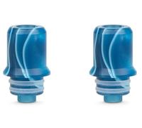 2 Pack of Zlide Drip Tip 510 Replacement Resin Drip Tip (Blue) for Innokin Zlide Tank - Nicotine Free
