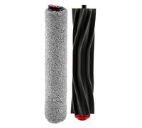 (2 Pack) Omni S1 Pro Replacement Roller Brushes for Eufy Omni S1 Pro Robot Vacuum Cleaner, 1 Rubber Roller Brush, 1 Roller Mop, Main Brushes Accessories Kit, Brush Rollers