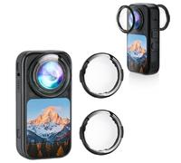 2-Pack Optical-Glass Lens Guard Protector Compatible with Insta360 X6 | 9H Tempered Optical-Glass Lens Protector, AR Coating 98% Transparency Anti-Scratch Action Camera Accessories