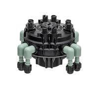 2-Pack Orbit 67000 8 Port Adj Flow Drip Manifold, Single