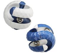 2 Pack Orbit Ball Toy, Bead Fidget Cube Puzzle Bead Ball Spinning Toy, Rotating Track Infinite Flip Change Puzzle Games Novelty Creative Stress Relieve Toys for Kids Children Adults