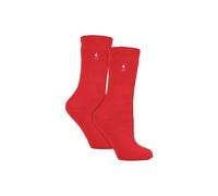 2 Pack Original Thermal Moisture Wicking Socks Heat Holders Light Red 4-8