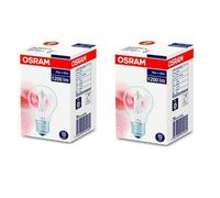 2 Pack Osram Eco Classic 70W (92W) E27 Edison Screw, Gls Halogen Bulbs, 2700K Warm White, Dimmable