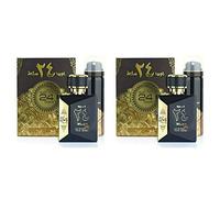 2 PACK Oud 24 hours 100ml Al Zafaran Black Orchid Perfume Spray EDP + free deo