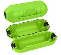 2 Pack Outdoor Extension Cord Cover, IP54 Cable Connector Protector, Water Resistant, Junction Box to Protect Outdoor Outlet, Plug,