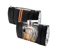 2 Pack Outdoor Tap Cover for Winter - Insulated Garden Tap Cover, Tap Protector for Outside Faucet, Universal Fit Cover for Outside Tap All Weather Protection