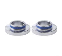 2 Pack Outer Nut for Bafang For M400 M200 Ebike Bottom Bracket Systems High Strength Steel Lock Rings for Chainwheel Security and Crank Stability