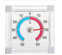 2-Pack Outside Self-Adhesive Window Door Thermometer, Accurately Measure Temperature, Digital Outdoor Thermometer Weatherproof, Suitable For Window And Outdoor Use
